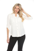 Load image into Gallery viewer, Tango Mango Blouse T6882-01 Cream
