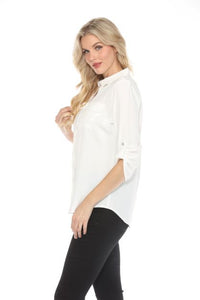 Tango Mango Blouse T6882-01 Cream