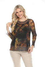 Load image into Gallery viewer, Tango Mango mesh top T6917-6331
